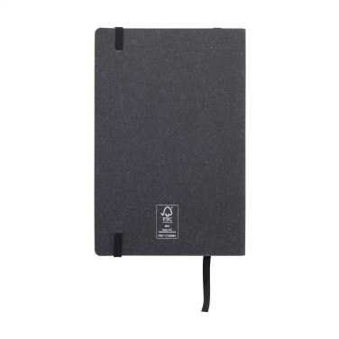 Logotrade corporate gift picture of: Monti Recycled Leather - Paper Notebook A5