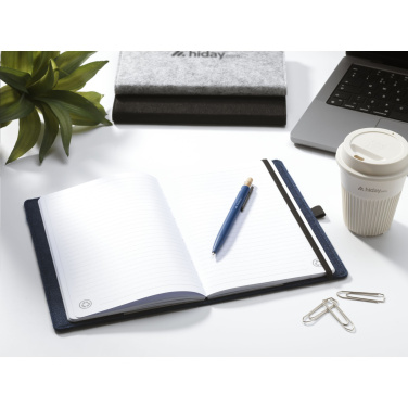 Logo trade corporate gift photo of: Felty GRS RPET Paper Notebook A5