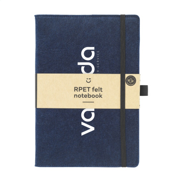 Logotrade promotional item image of: Felty GRS RPET Paper Notebook A5