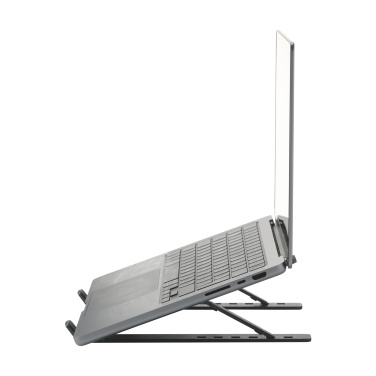 Logo trade promotional giveaways image of: Standby GRS Recycled Alu Laptop Stand