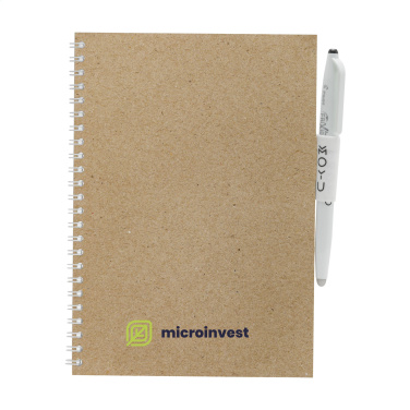 Logo trade promotional merchandise picture of: MOYU Erasable Stone Paper Notebook CraftCover 18 pages