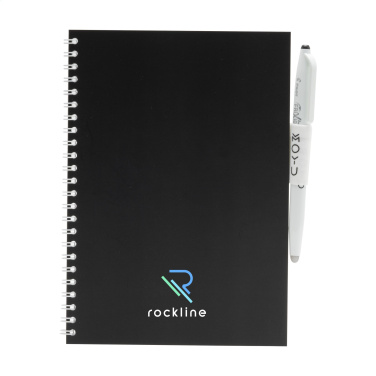 Logo trade promotional items image of: MOYU Erasable Stone Paper Notebook SoftCover 18 pages