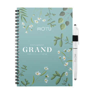 Logotrade promotional giveaways photo of: MOYU Erasable Stone Paper Notebook Custom SoftCover