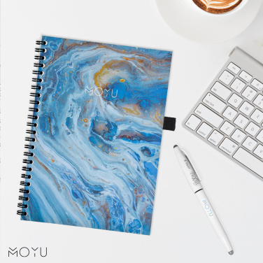 Logotrade corporate gift picture of: MOYU Erasable Stone Paper Notebook Custom SoftCover