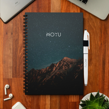 Logotrade corporate gifts photo of: MOYU Erasable Stone Paper Notebook Custom SoftCover