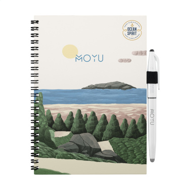 Logotrade corporate gift picture of: MOYU Erasable Stone Paper Notebook Custom SoftCover