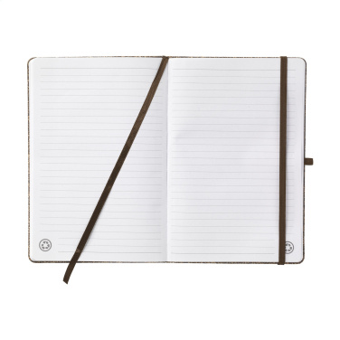 Logotrade business gift image of: CoffeeGround Cork Paper Notebook A5