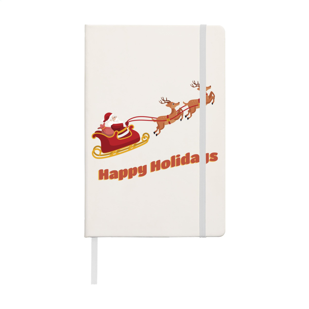 Logo trade corporate gift photo of: Pocket Notebook A5 X-Mas