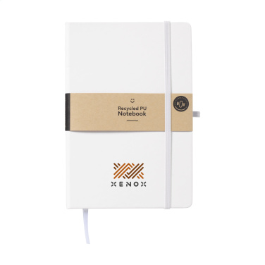 Logotrade advertising products photo of: Recycled GRS PU Paper Notebook A5