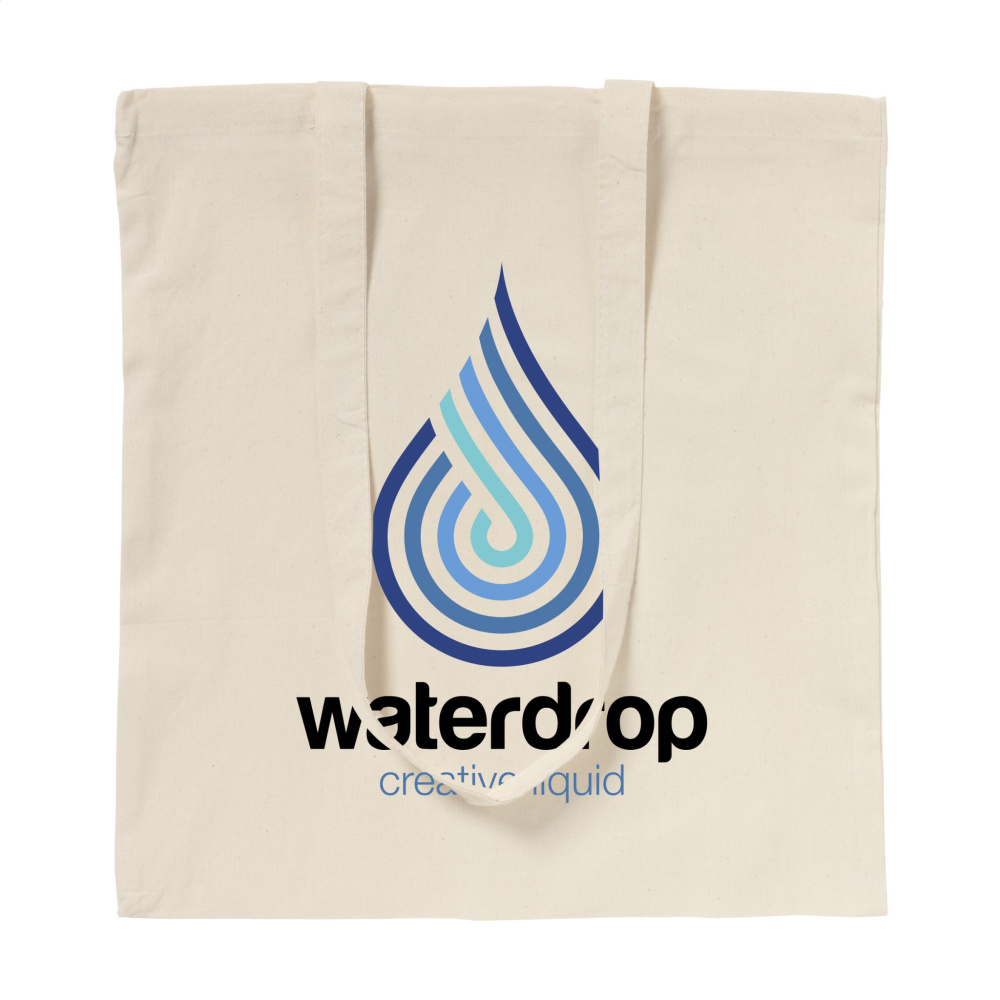 Logo trade advertising products image of: ShoppyBag (135g/m²) long handles cotton bag