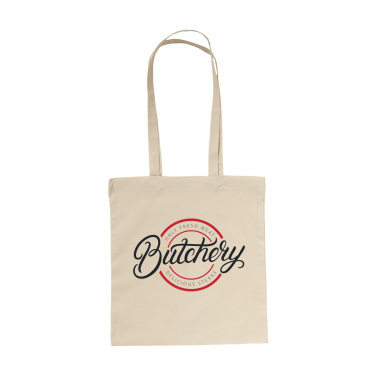 Logo trade promotional giveaway photo of: ShoppyBag (100 g/m²) long handles cotton bag