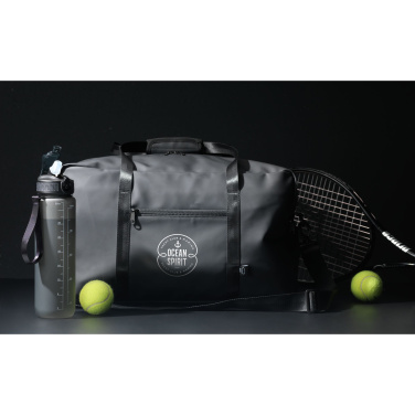 Logo trade corporate gifts image of: Lennon RCS Recycled PU Sports-/Travelbag