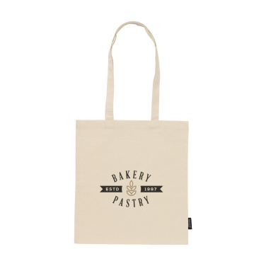 Logo trade promotional merchandise photo of: ShoppyBag GRS Recycled Cotton (180 g/m²)