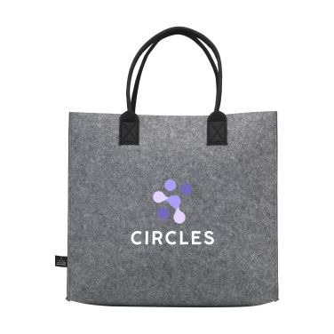 Logo trade promotional merchandise image of: BigShopper Argus GRS RPET Felt