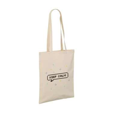 Logo trade promotional merchandise picture of: ShoppyBag (180 g/m²) long handles cotton bag