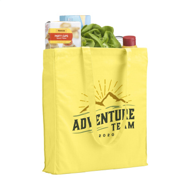 Logo trade promotional gifts image of: Colour Square Bag (160 g/m²) cotton bag