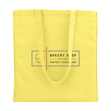 Logo trade promotional merchandise picture of: Colour Square Bag (160 g/m²) cotton bag