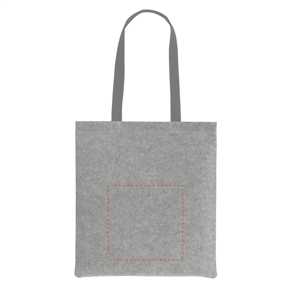 Logo trade promotional merchandise photo of: Feltro GRS RPET Shopper