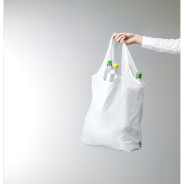 Logo trade corporate gift photo of: GRS RPET Shopper foldable shopping bag