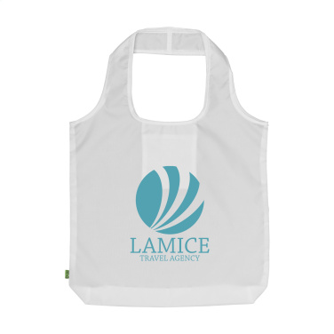 Logo trade promotional giveaways image of: GRS RPET Shopper foldable shopping bag