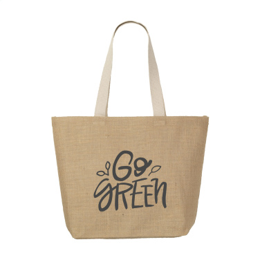 Logo trade promotional merchandise photo of: Elegance Bag jute shopper