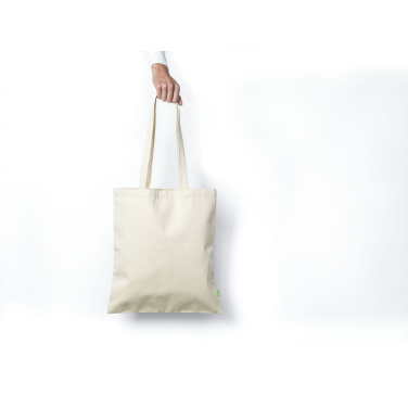 Logo trade corporate gifts image of: Organic Canvas GOTS Shopper (320 g/m²)