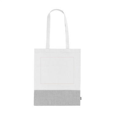 Logo trade business gifts image of: Combi Organic Shopper (160 g/m²) bag