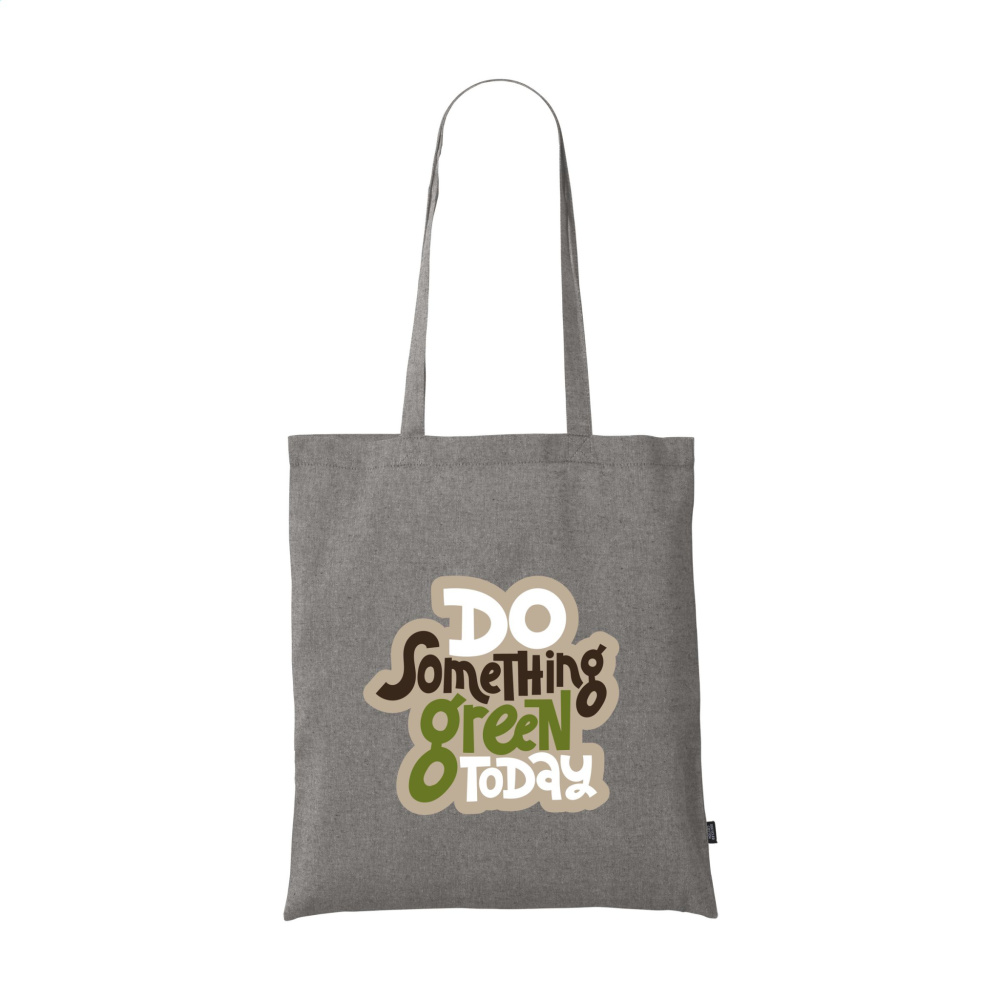 Logotrade promotional giveaway image of: GRS Recycled Cotton Shopper (180 g/m²) bag