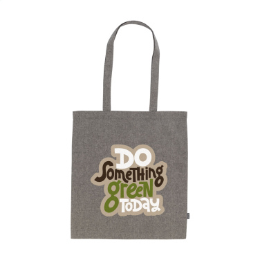 Logo trade promotional giveaways picture of: GRS Recycled Cotton Shopper (180 g/m²) bag