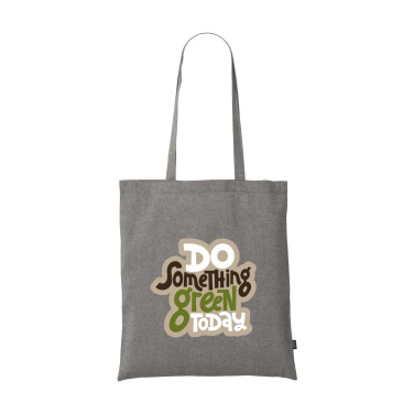 Logo trade promotional gift photo of: GRS Recycled Cotton Shopper (180 g/m²) bag