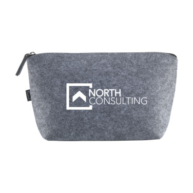 Logo trade corporate gifts image of: SmartBag GRS RPET Felt accessory bag