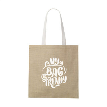 Logo trade advertising products picture of: Madrid Jute Shopper bag