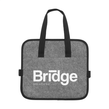 Logo trade promotional merchandise picture of: Trunk GRS RPET Felt Organiser Cooler bag