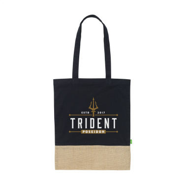 Logo trade corporate gift photo of: Combi Organic Shopper (160 g/m²) bag