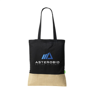 Logotrade advertising product image of: Combi Organic Shopper (160 g/m²) bag