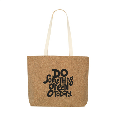 Logo trade promotional item photo of: Lagos Cork Shopper bag