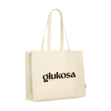 Logo trade promotional merchandise photo of: ECO Shopper Organic Cotton (180 g/m²) shopping bag