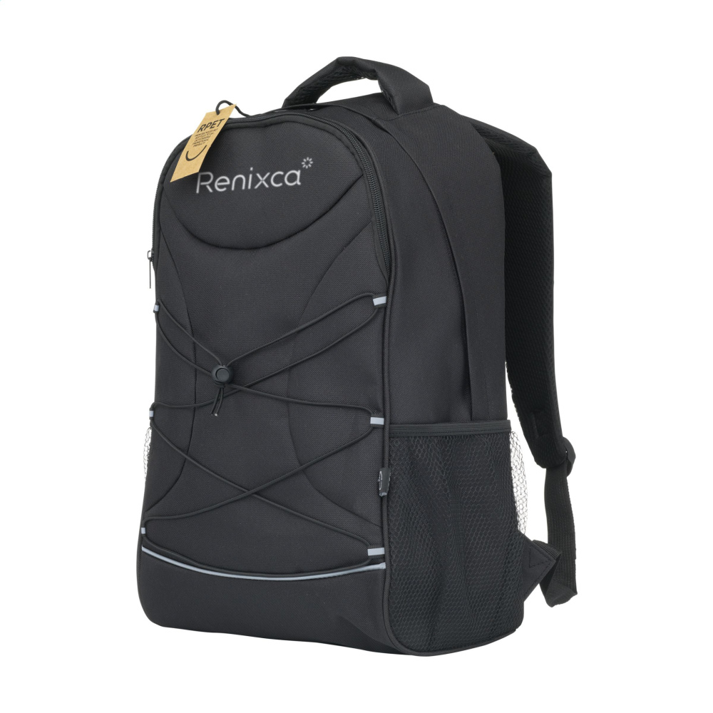 Logotrade business gift image of: Flashline GRS RPET Laptop Backpack