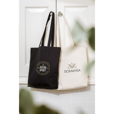 Logotrade promotional merchandise picture of: GRS Recycled Canvas Bag Natural (260 g/m²)