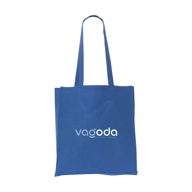 Logo trade promotional item photo of: Colour Square Bag GRS Recycled Cotton (150 g/m²)