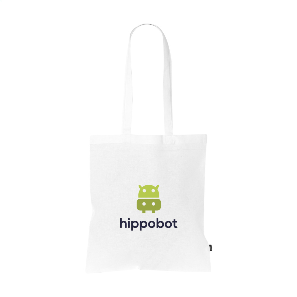 Logo trade corporate gifts image of: Shoppy Colour Bag GRS Recycled Cotton (150 g/m²)