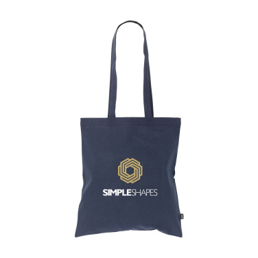 Logo trade business gifts image of: Shoppy Colour Bag GRS Recycled Cotton (150 g/m²)