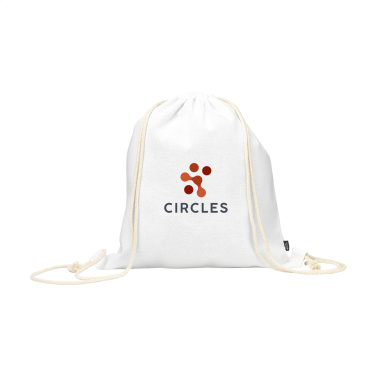 Logotrade promotional item image of: PromoColour GRS Recycled Cotton Backpack (150 g/m²)