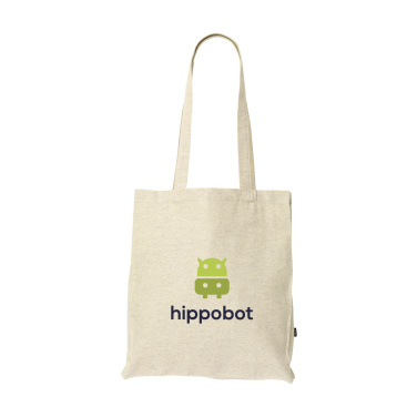 Logo trade promotional gifts image of: Melange Shopper GRS Recycled Canvas (280 g/m²) bag