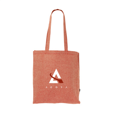 Logo trade corporate gifts image of: Melange Shopper GRS Recycled Canvas (280 g/m²) bag