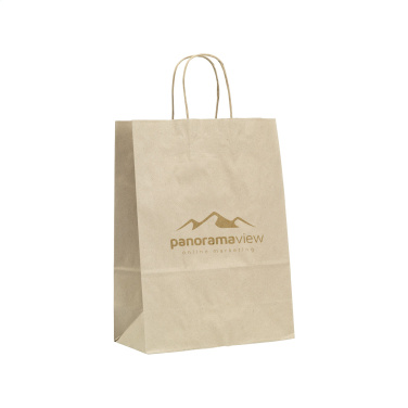 Logotrade promotional items photo of: Leaf It Bag Wide recycled grass paper (90 g/m²) M