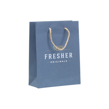 Logo trade promotional items image of: Leaf It Bag recycled with jeans fibres (180 g/m²) S