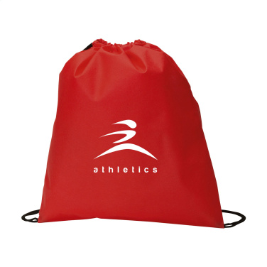 Logo trade advertising products picture of: Non-Woven Promobag GRS RPET backpack