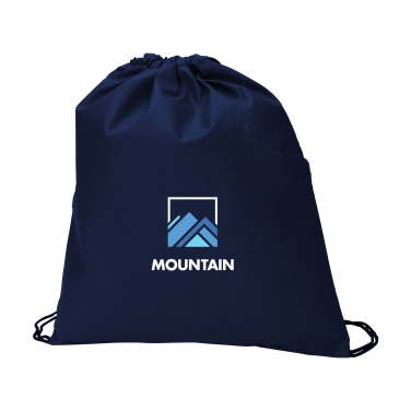 Logo trade advertising product photo of: Non-Woven Promobag GRS RPET backpack