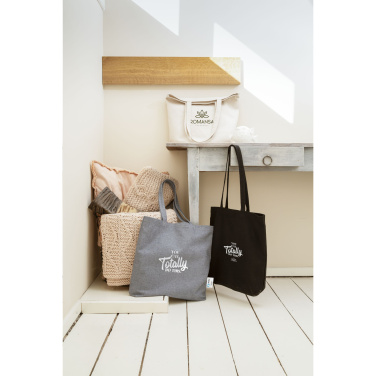 Logotrade promotional product image of: Wolkat Rabat Recycled Textile Shopper